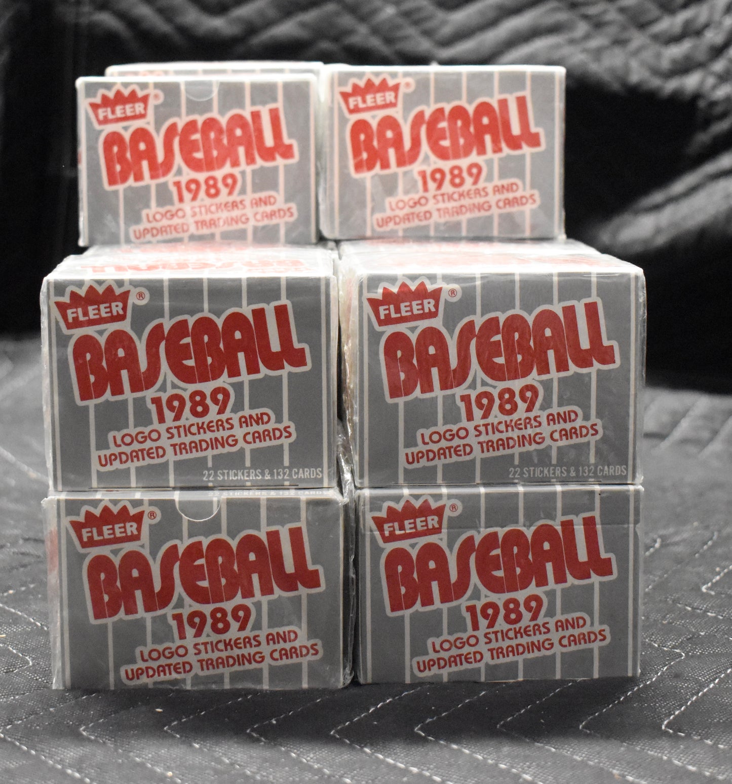 Lot of (26) 1989 Fleer Update Baseball Sealed Complete Sets - Johnson RC RBX38