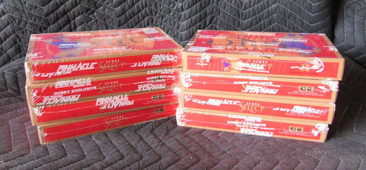 Lot of (8) 1994 Pinnacle Select Series 1 Baseball Sealed Hobby Wax Boxes RBX102