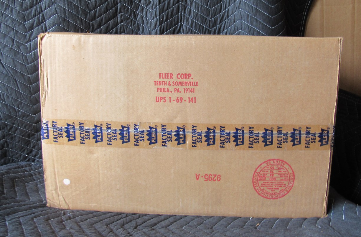 1989 Fleer Baseball Sealed Case of  15 Factory Sets - Griffey Jr RC RBX104