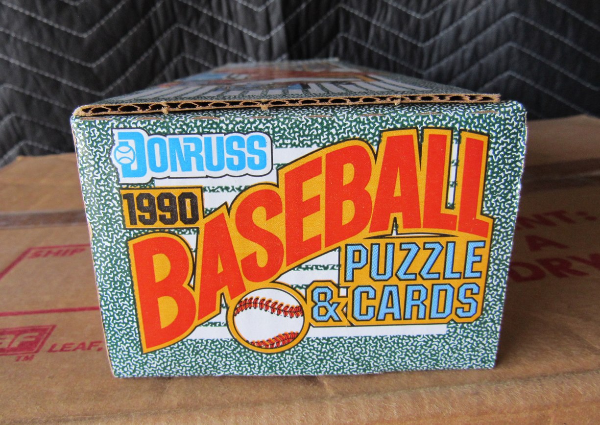 1990 Donruss Baseball Case of 15 Factory Sealed Complete Sets RBX107