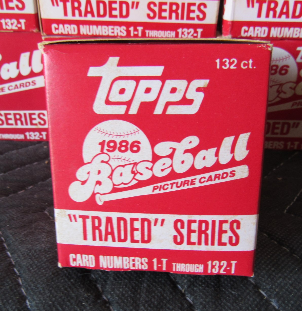Lot of (47) 1986 Topps Traded Baseball Unopened/Sealed Factory Sets RBX111