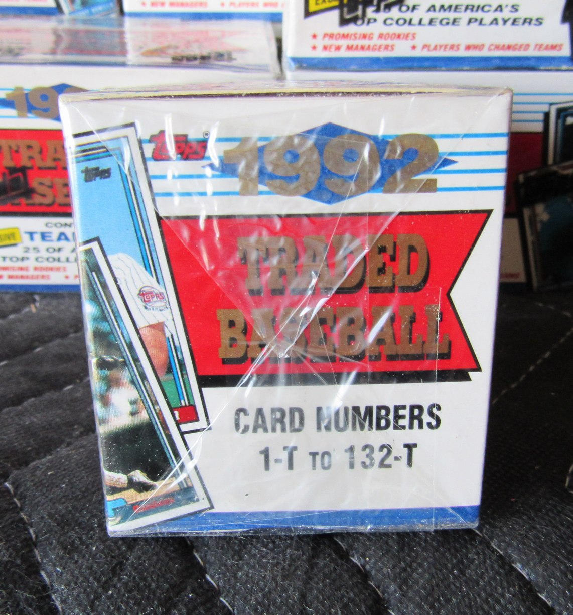 Lot of (22) 1992 Topps Traded Baseball Unopened Factory Sealed Sets RBX114