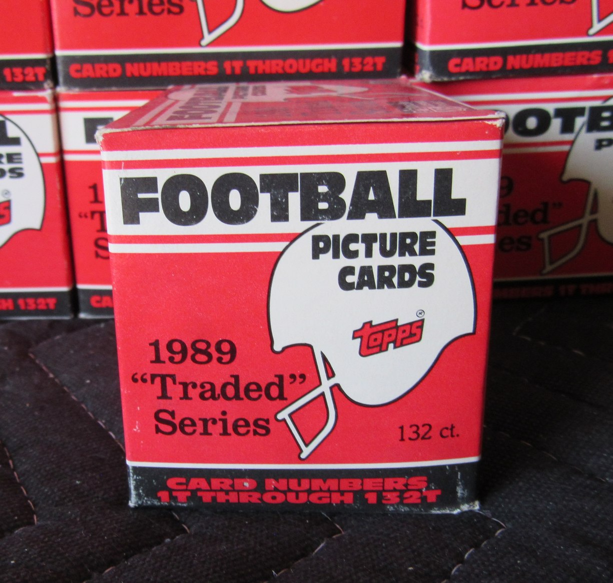 Lot of (29) 1989 Topps Traded Football Unopened Sets - Aikman Sanders RC RBX117