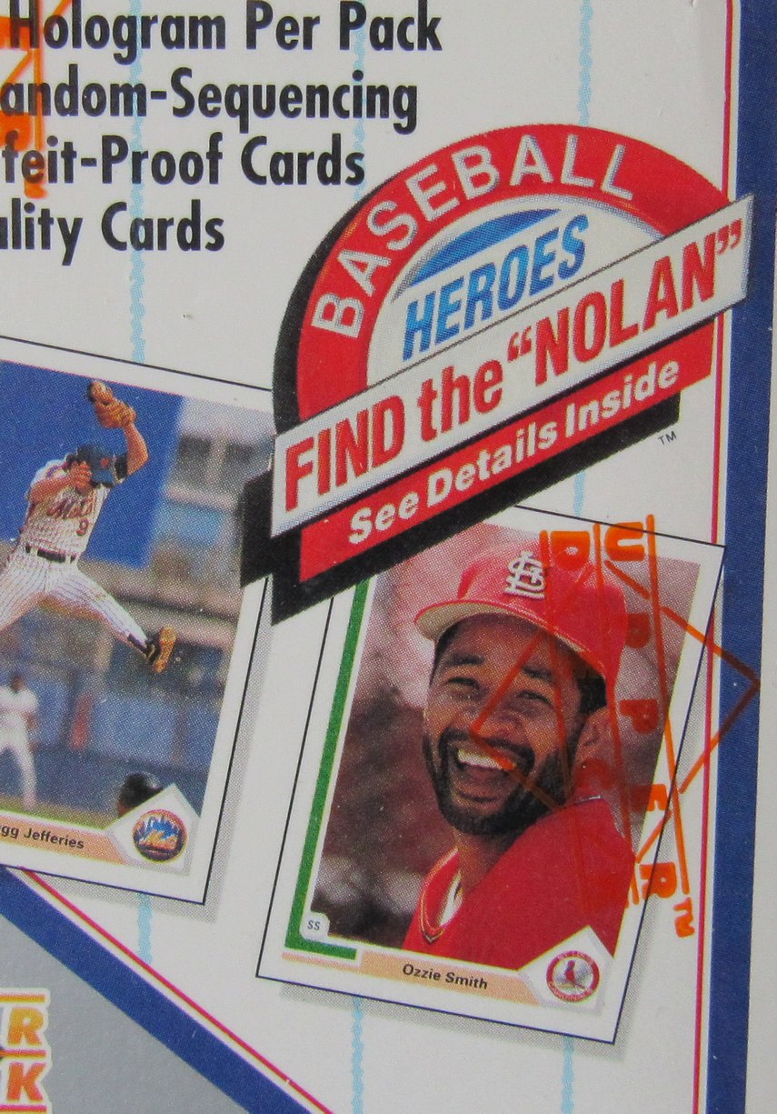 Lot of (9) 1991 Upper Deck Baseball Sealed Wax Boxes - Jordan Ryan Auto RBX121