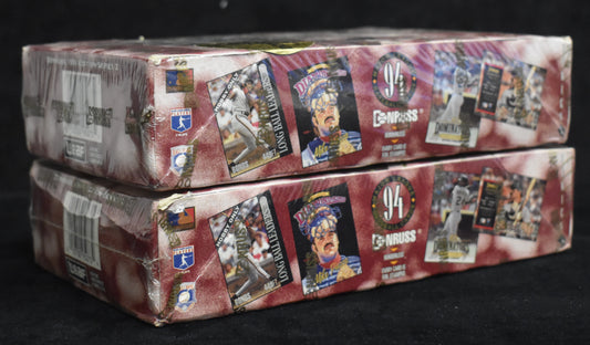 Lot of (2) Factory Sealed 1994 Donruss Baseball Series 2 Boxes RBX03