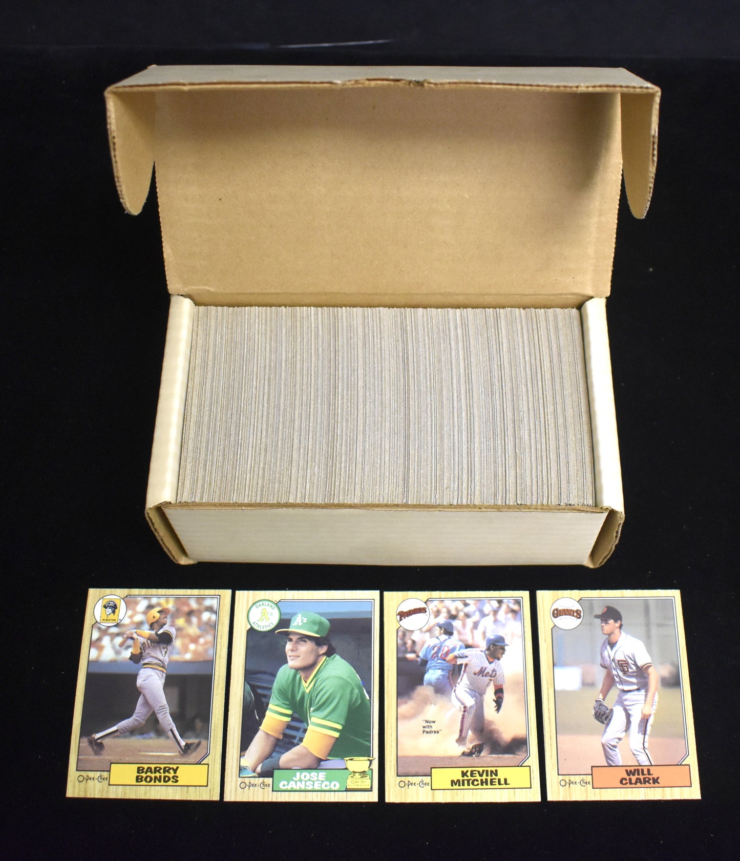 1987 O-Pee-Chee OPC MLB Baseball Complete Set - 396 Cards Bonds RC RBX06