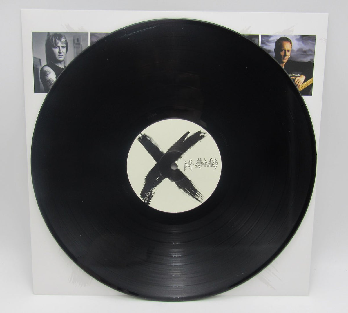 Joe Elliott/Phil Collen Dual-Signed/Auto Def Leppard "X" Album JSA 208906