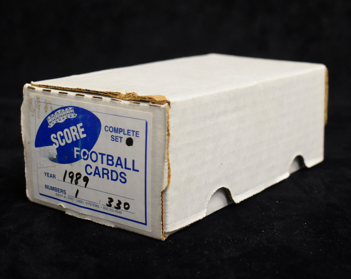 1989 Score Football Complete Set - 300 Cards - Aikman Sanders RC RBX40
