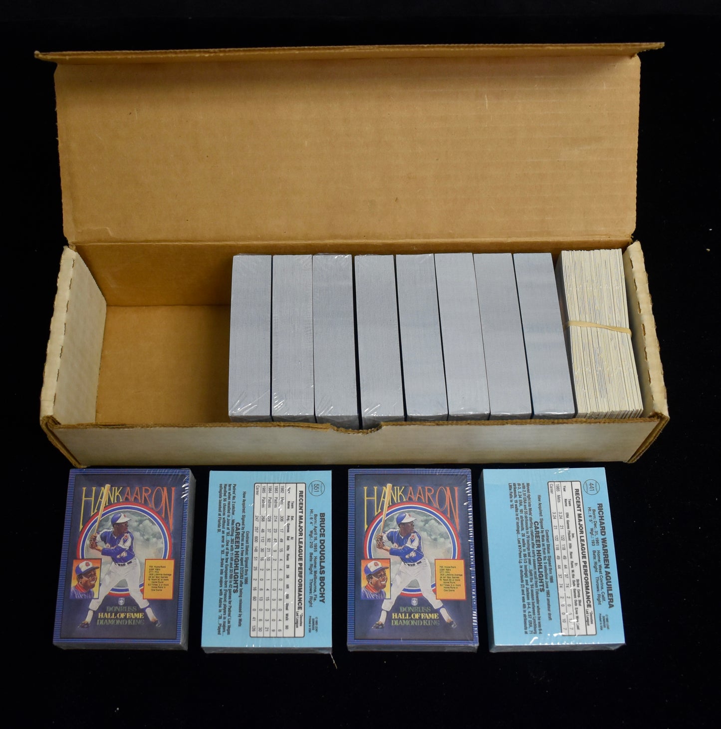 1986 Donruss Baseball Factory Sealed Set - Canseco McGriff RC RBX44
