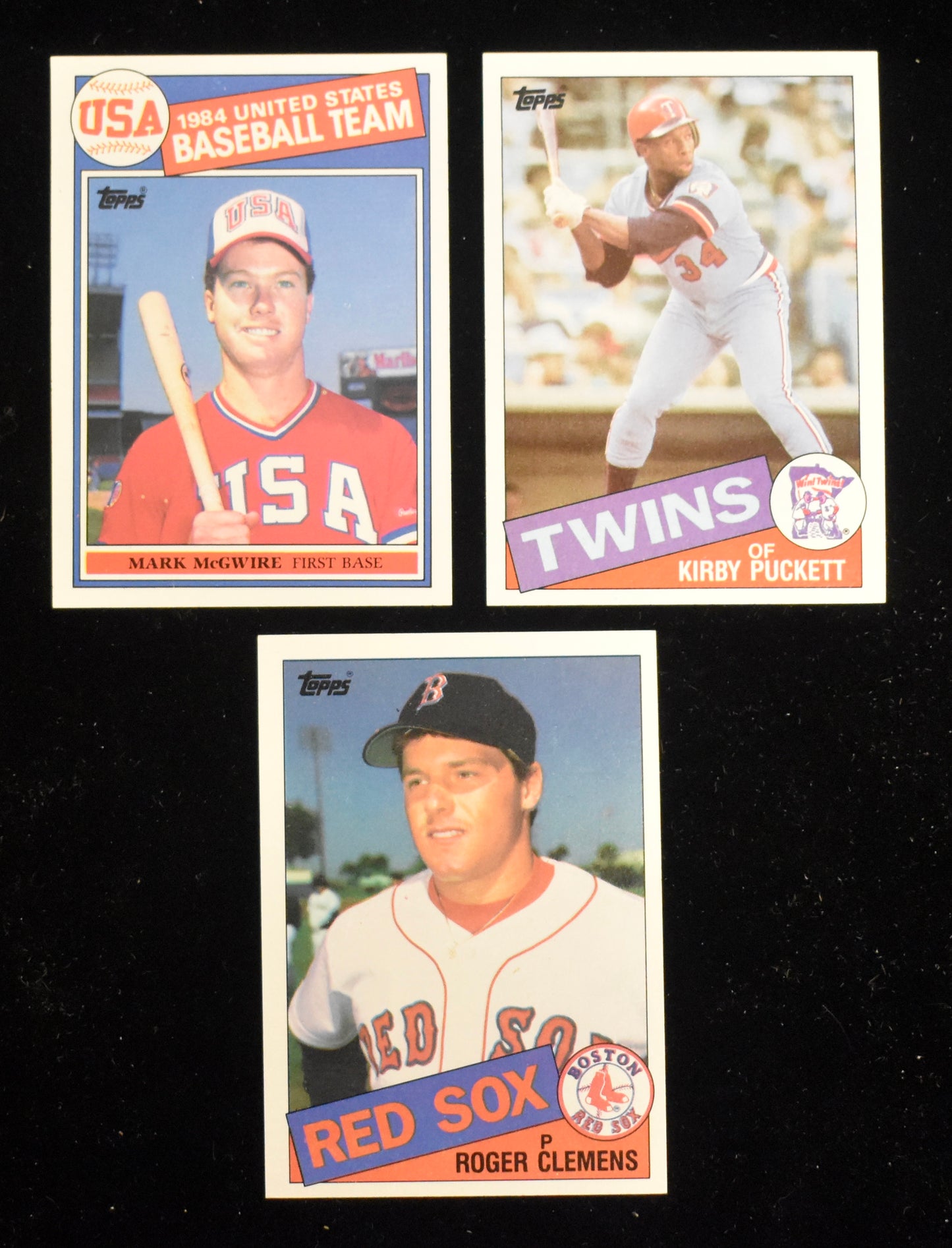 1985 Topps Baseball Complete Set - Clemens Puckett McGwire RC RBX47
