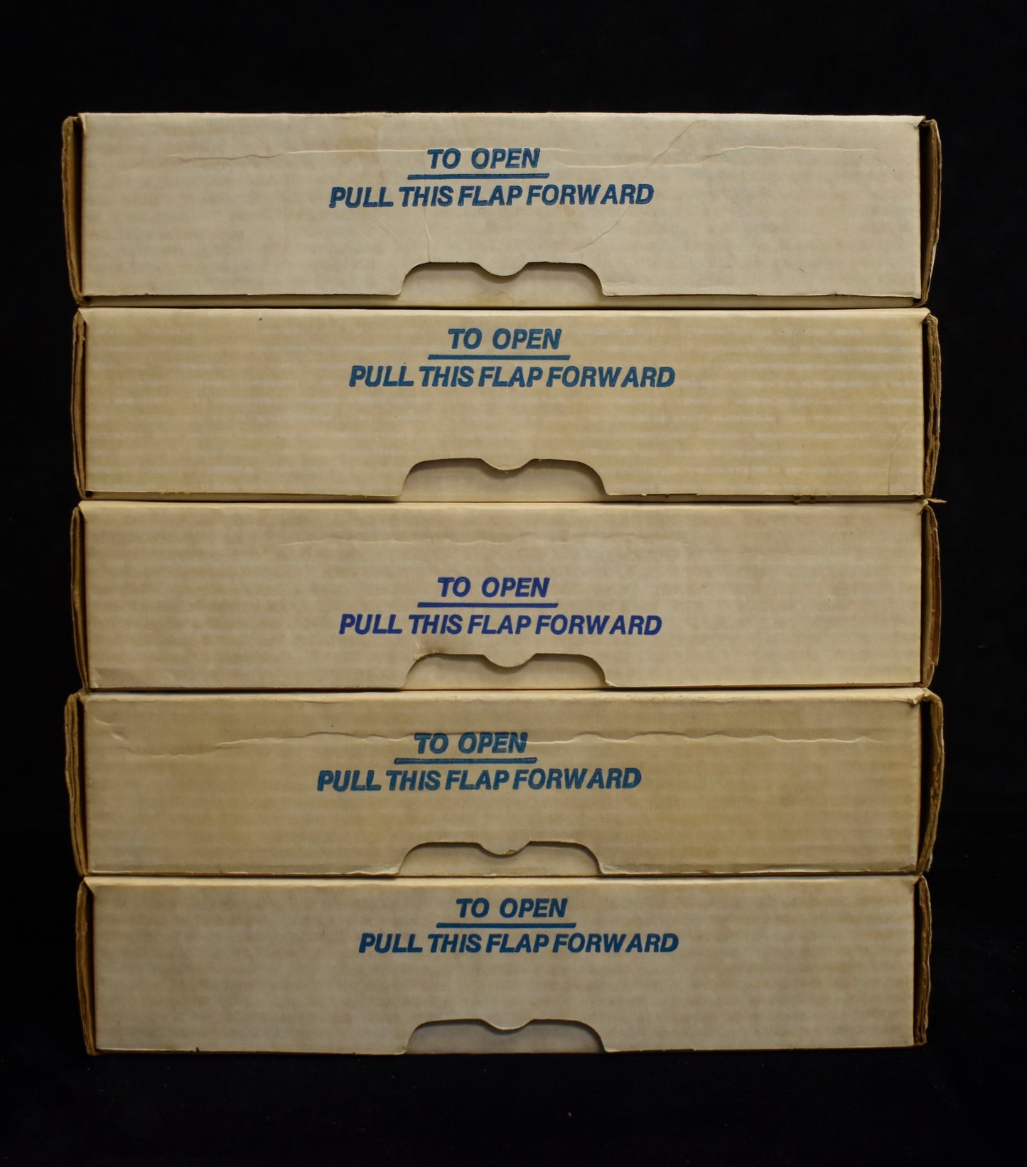Lot of (5) 1987 Fleer Baseball Factory Sealed Sets - Bo Jackson Bonds RC RBX50