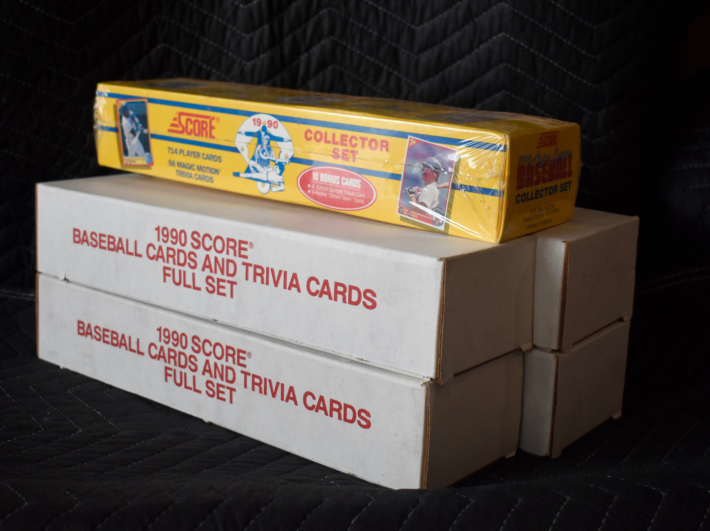 Lot of (5) 1990 Score Baseball Factory Sealed Sets - Sosa Thomas RC RBX54