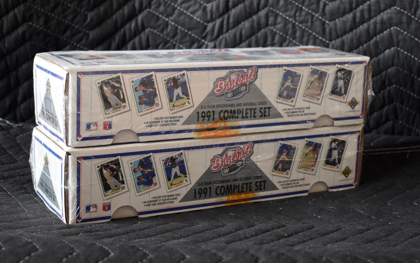 Lot of (2) 1991 Upper Deck Baseball Factory Sealed Sets Mussina Bagwell RC RBX66