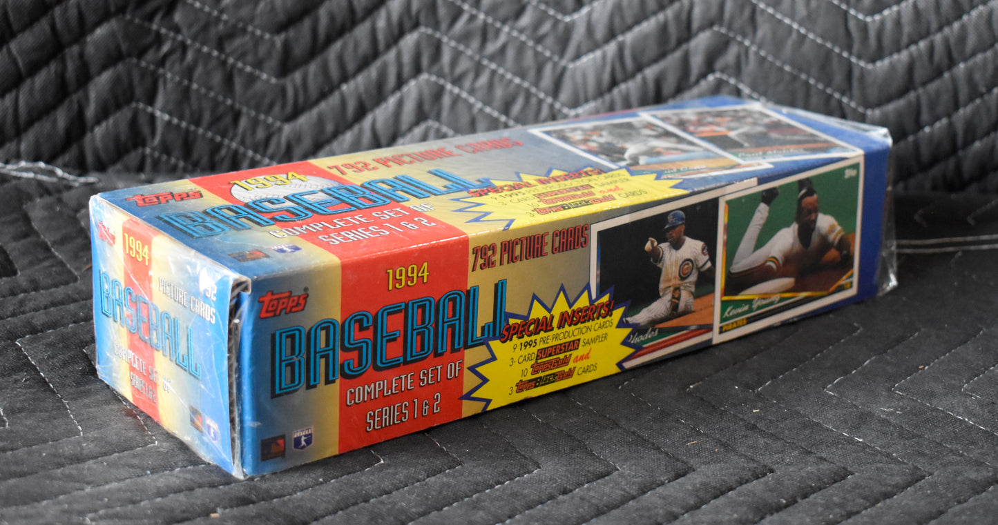 1994 Topps Baseball Factory Sealed Set - Piazza Jeter RC RBX67