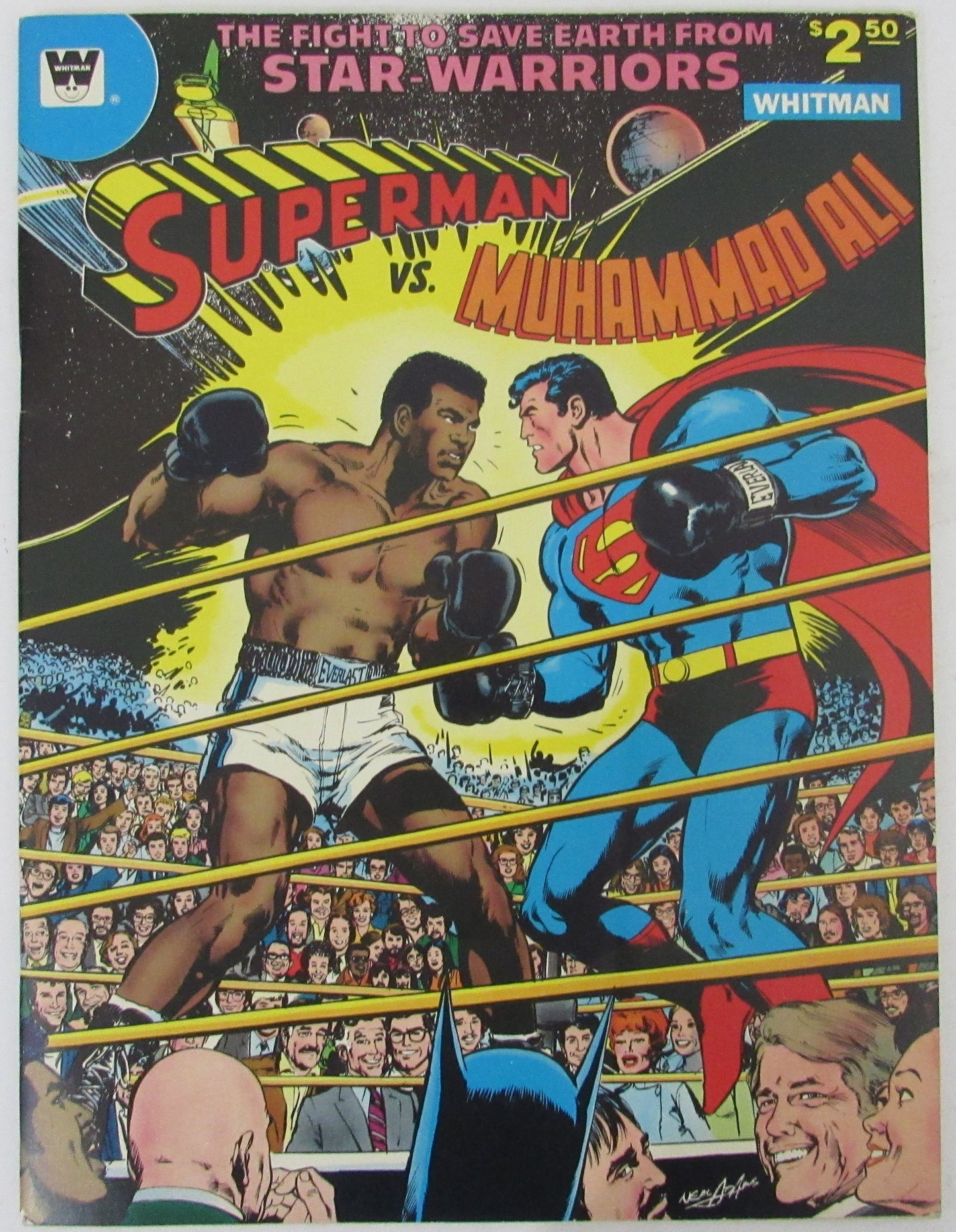1978 Whitman Oversized 10x13 Comic Book Superman vs. Muhammad Ali  210199