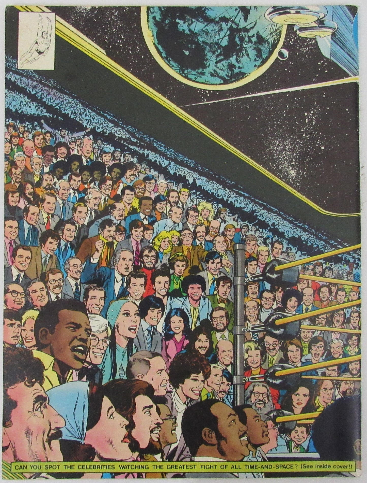 1978 Whitman Oversized 10x13 Comic Book Superman vs. Muhammad Ali  210199