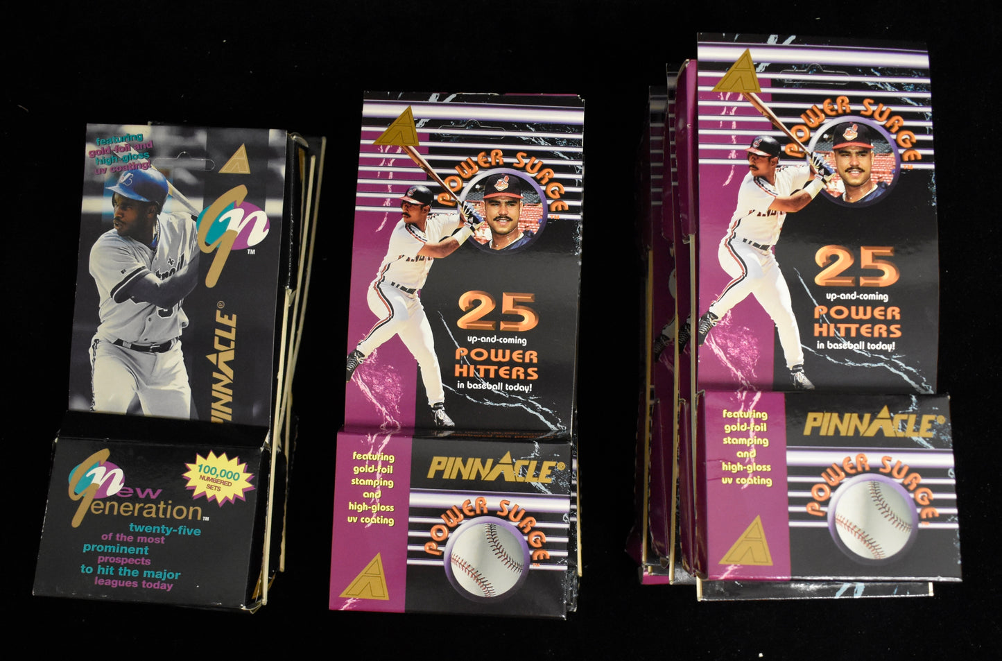 Lot of (21) 1994 Pinnacle  New Generation & Power Surge Sealed Sets RBX71
