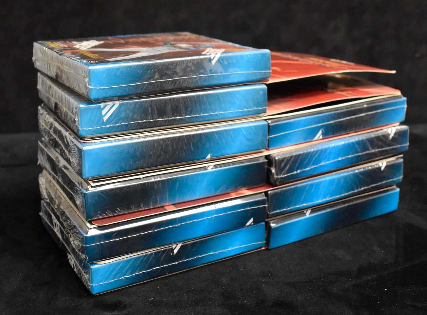 Lot of (10) 1994 Pinnacle Naturals Sealed 25 Card Sets - Gold Foil Griffey RBX74
