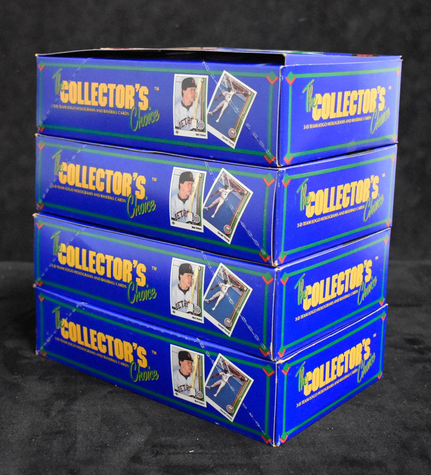 Lot of (4) 1989 Upper Deck - Low Series Wax Boxes - Griffey Jr RC - CLEAN RBX69