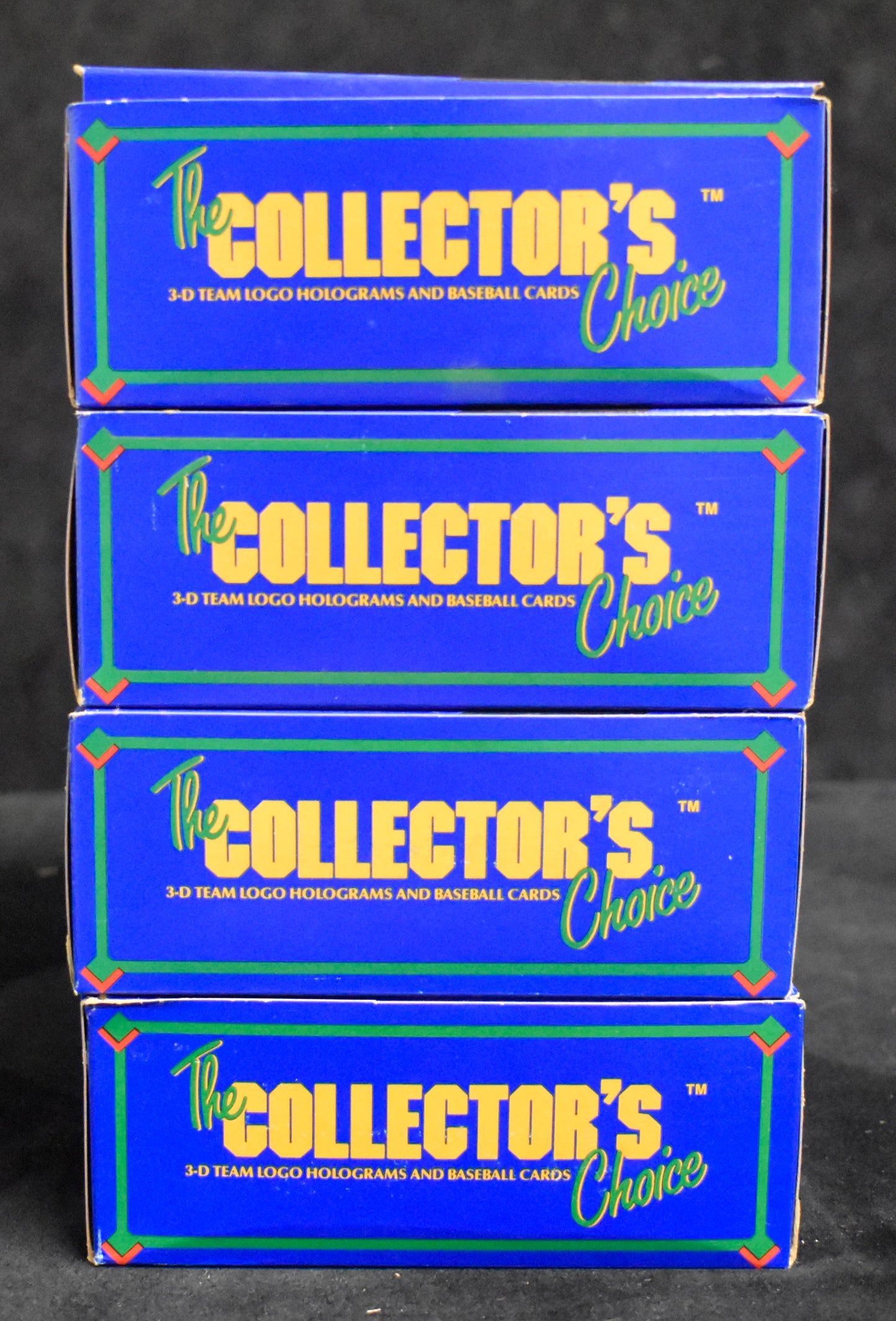 Lot of (4) 1989 Upper Deck - Low Series Wax Boxes - Griffey Jr RC - CLEAN RBX69