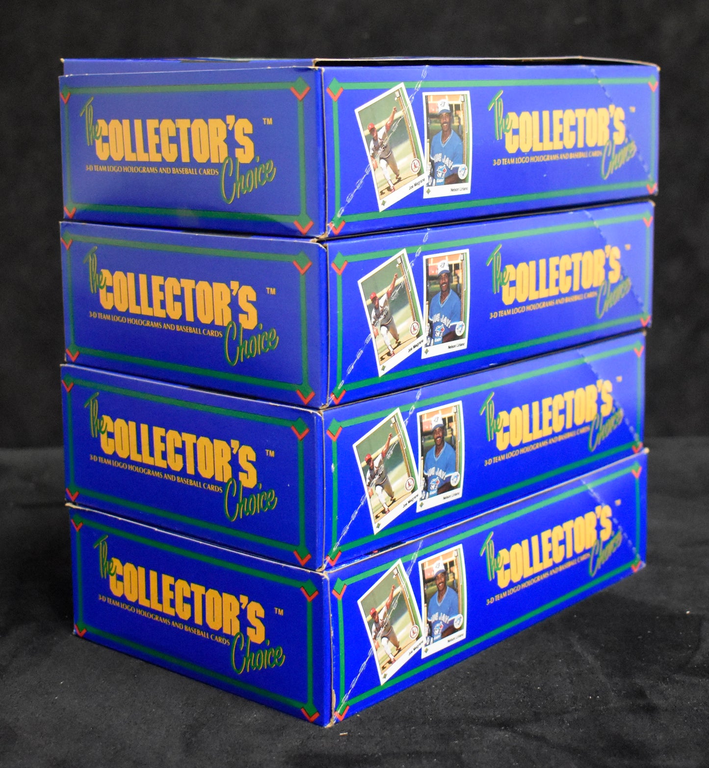Lot of (4) 1989 Upper Deck - Low Series Wax Boxes - Griffey Jr RC - CLEAN RBX69