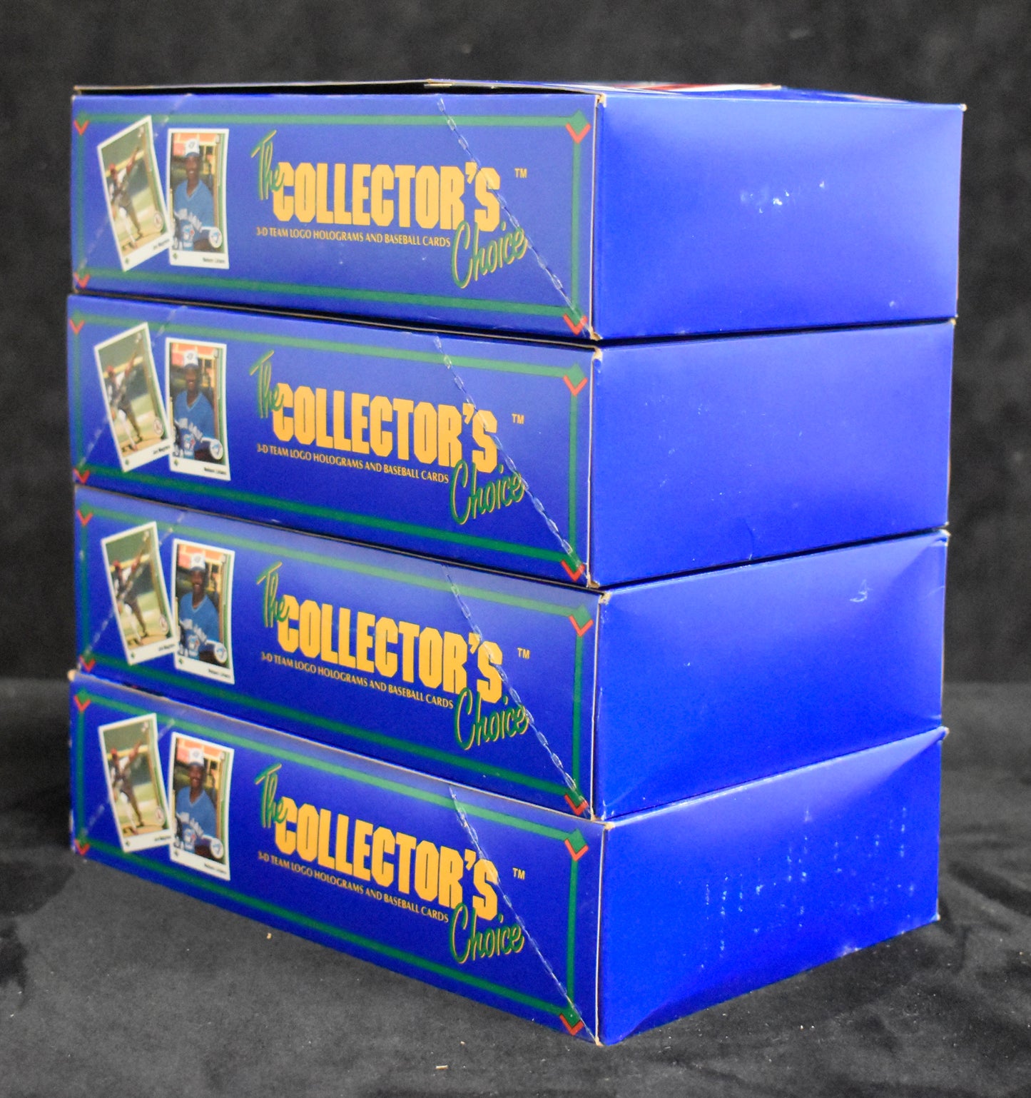 Lot of (4) 1989 Upper Deck - Low Series Wax Boxes - Griffey Jr RC - CLEAN RBX69