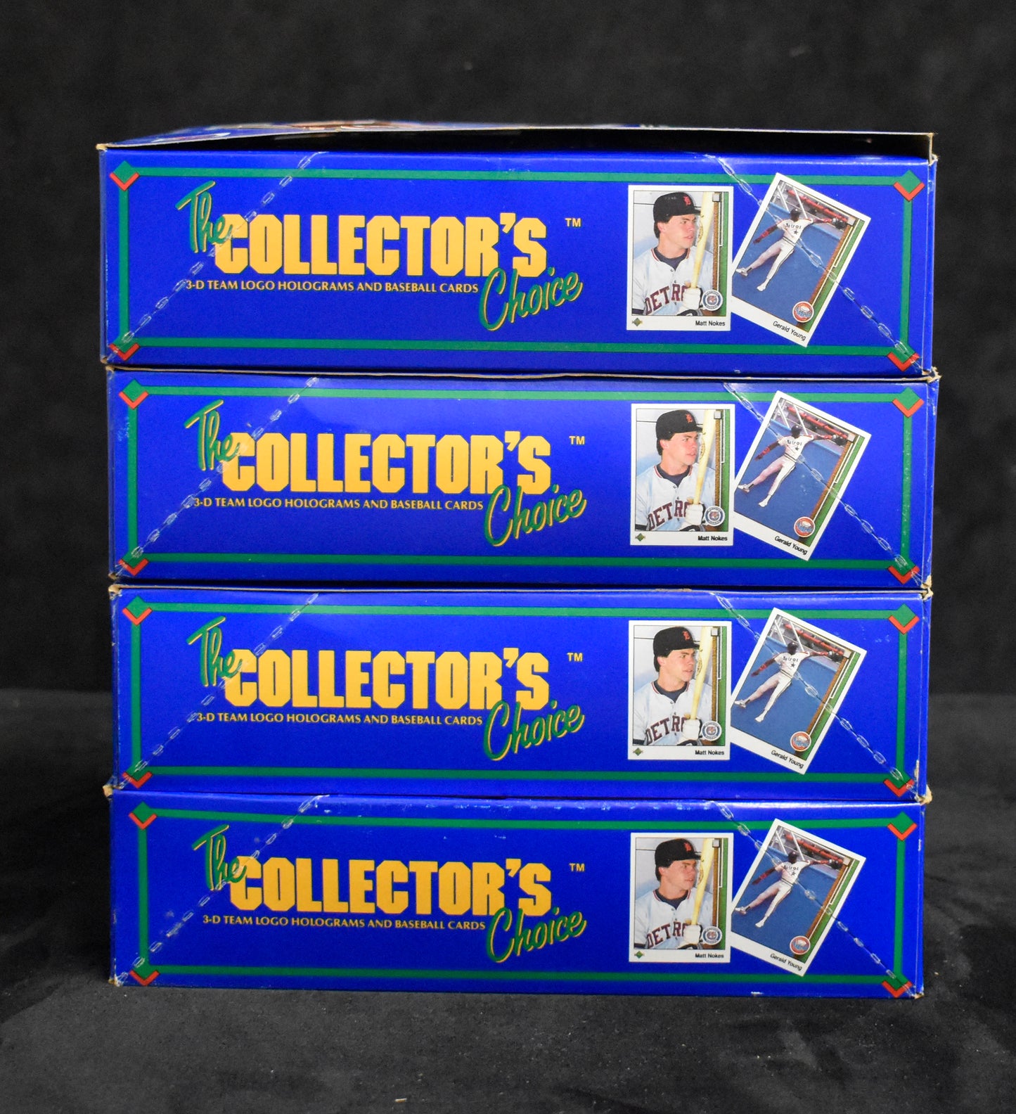 Lot of (4) 1989 Upper Deck - Low Series Wax Boxes - Griffey Jr RC - CLEAN RBX69