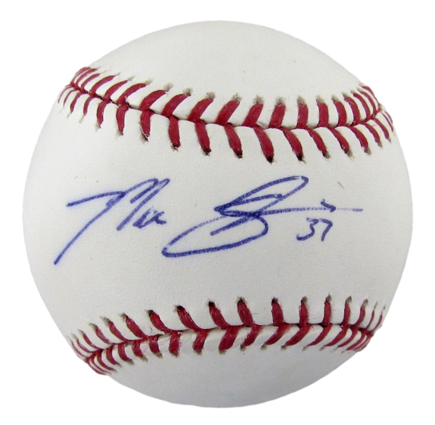 Max Scherzer Signed/Auto OML Baseball Washington Nationals PSA/DNA   210205
