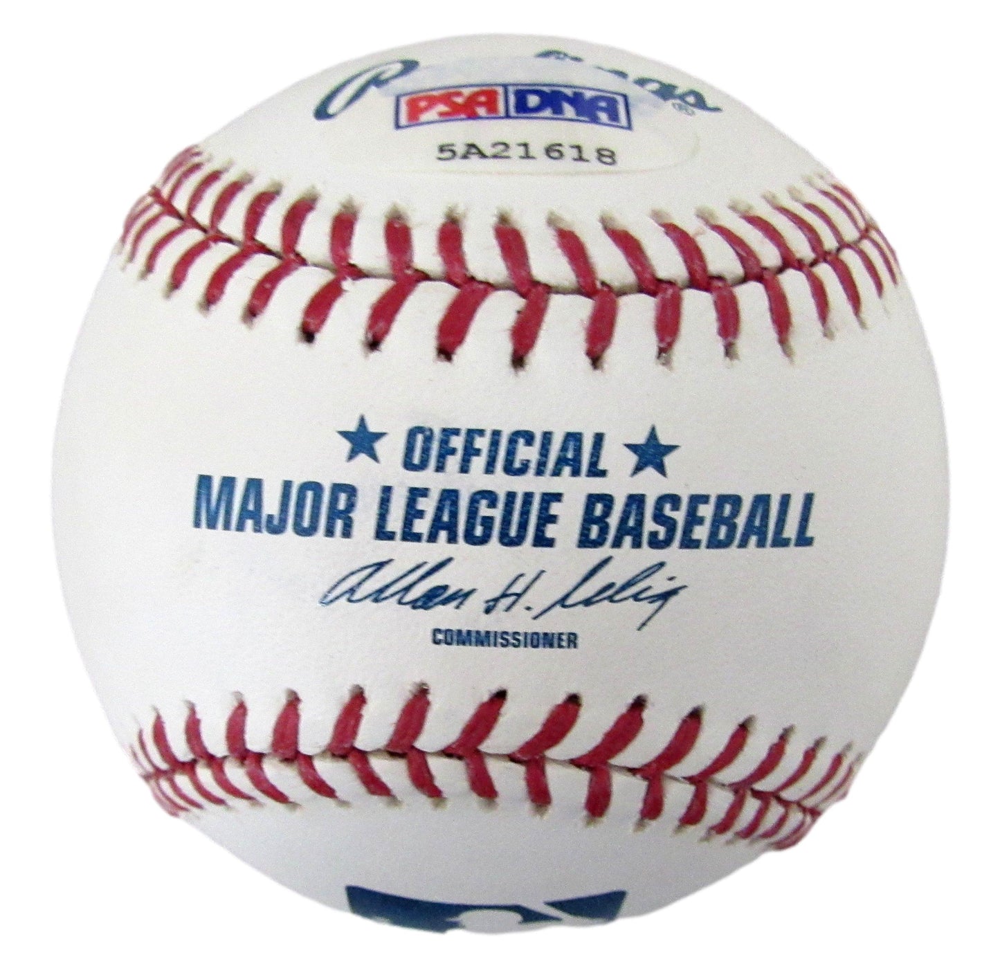 Max Scherzer Signed/Auto OML Baseball Washington Nationals PSA/DNA   210205
