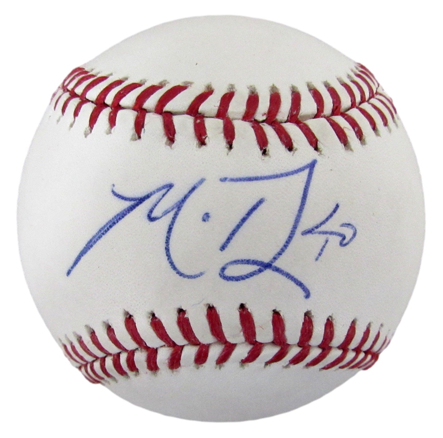 Madison Bumgarner Signed/Auto OML Baseball San Francisco Giants JSA   210206