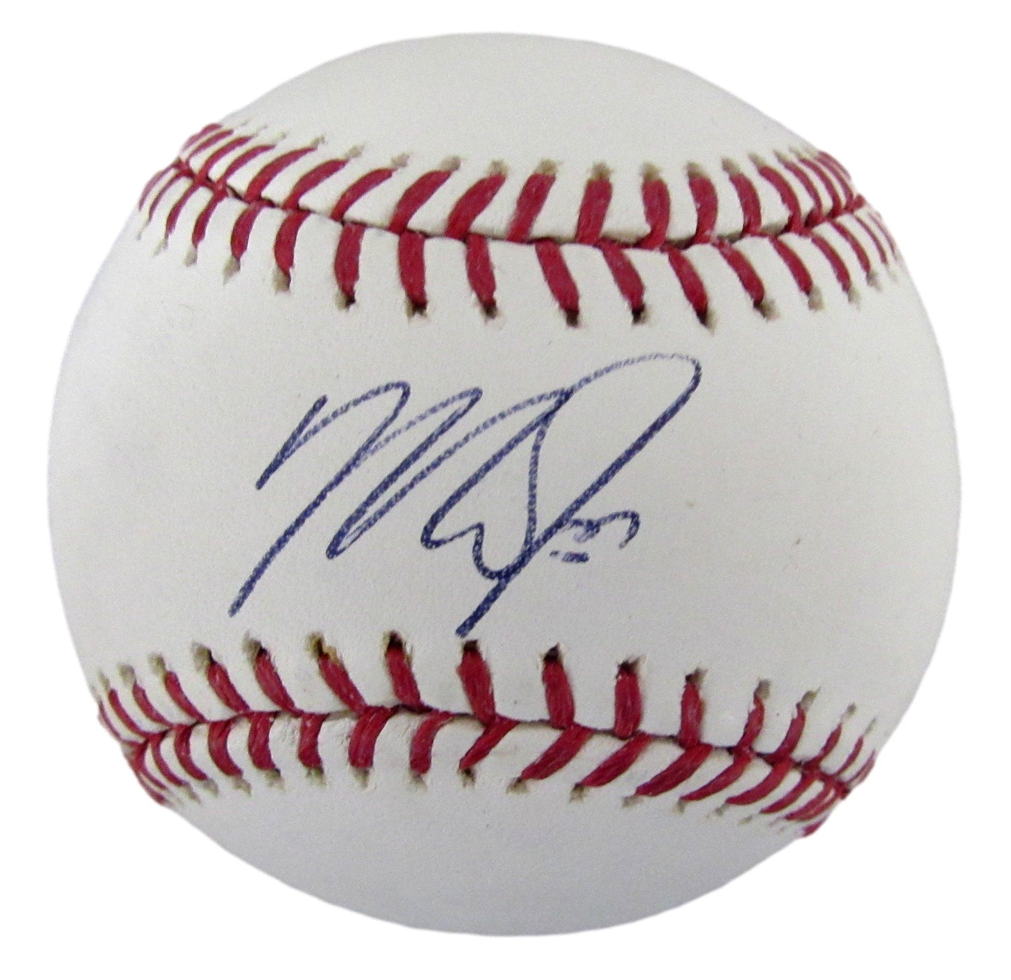 Mike Trout Signed/Autographed OML Baseball Los Angeles Angels PSA/DNA   210210