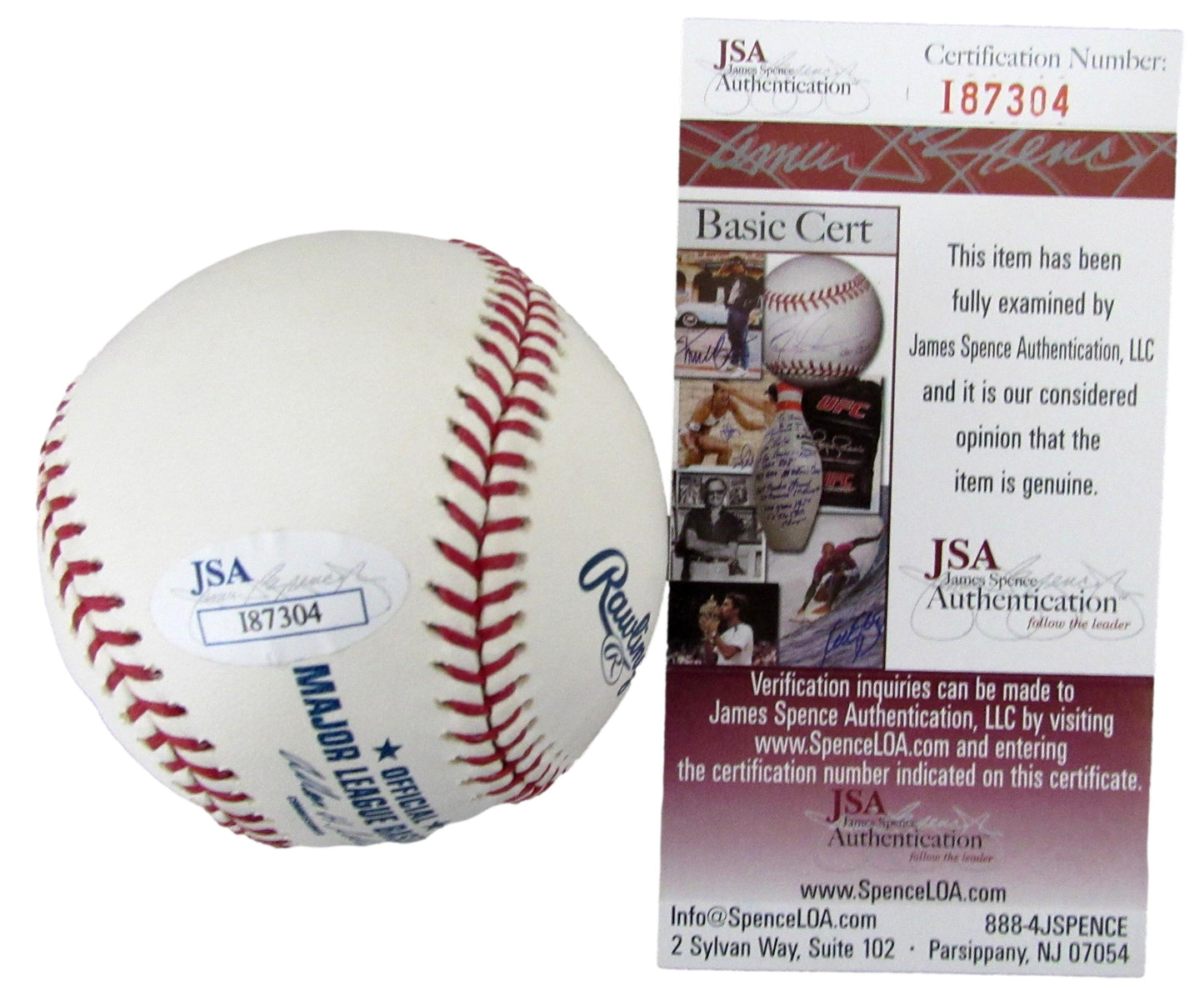 Miguel Cabrera Signed/Inscribed OML Baseball Detroit Tigers JSA   210218