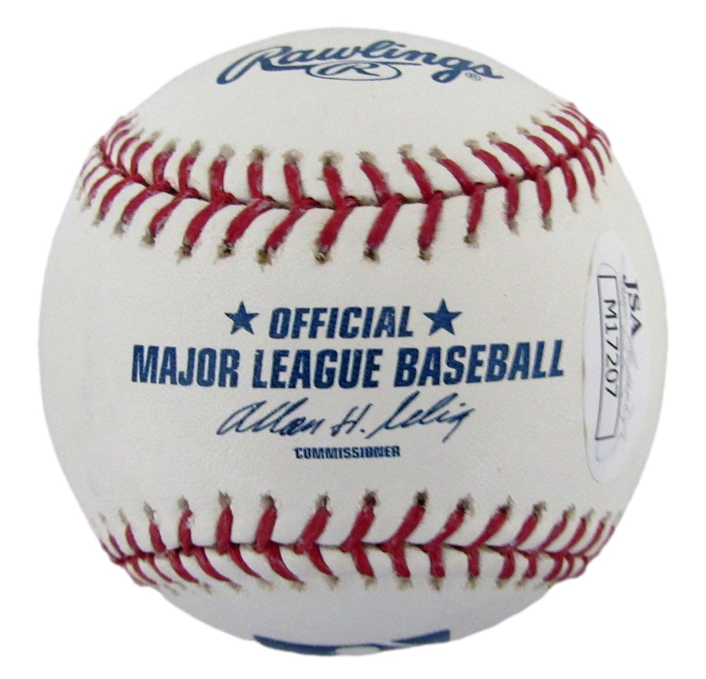 Francisco Lindor Signed/Autographed OML Baseball New York Mets JSA   210215