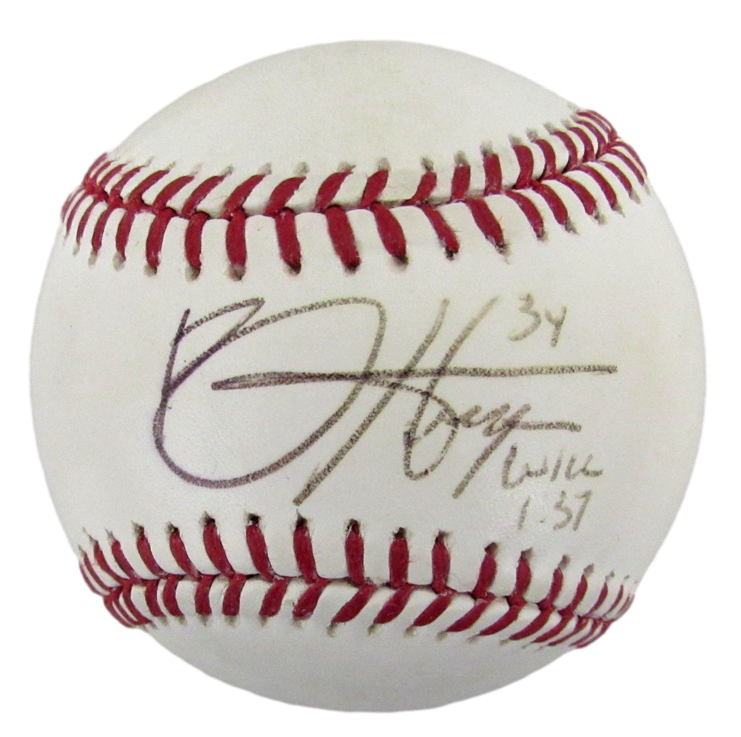 Bryce Harper Signed/Autographed OML Baseball Philadelphia Phillies JSA   210217