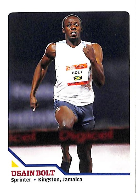 2008 Sports Illustrated for Kids Eli Manning w/ Cards Usain Bolt RC 211208