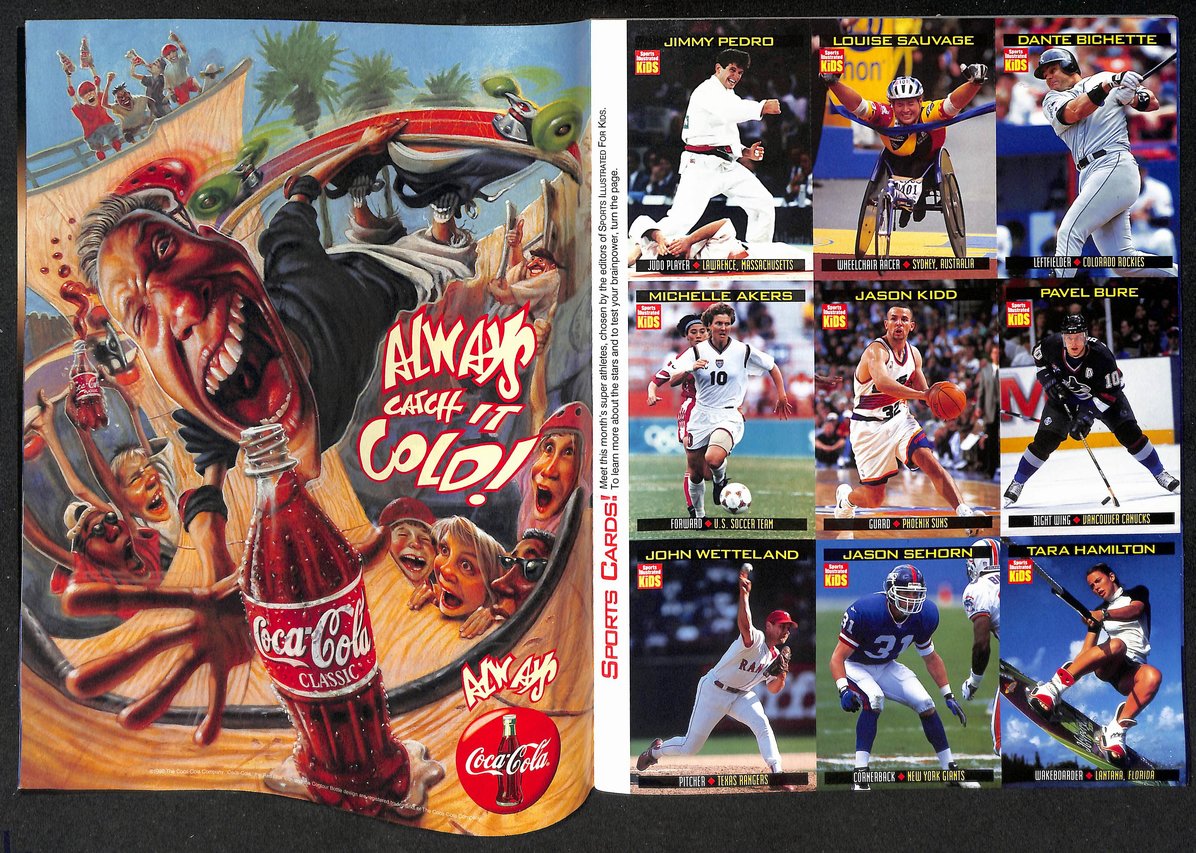 1998 Sports Illustrated for Kids Serena/Venus Williams Newsstand w/ Cards 211212