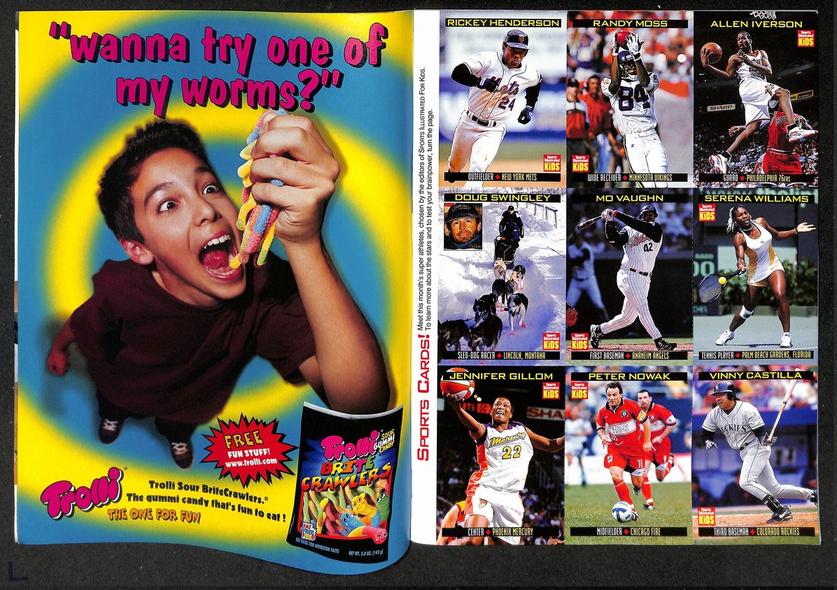1999 Sports Illustrated for Kids Sosa w/ Cards Serena Williams RC 211213