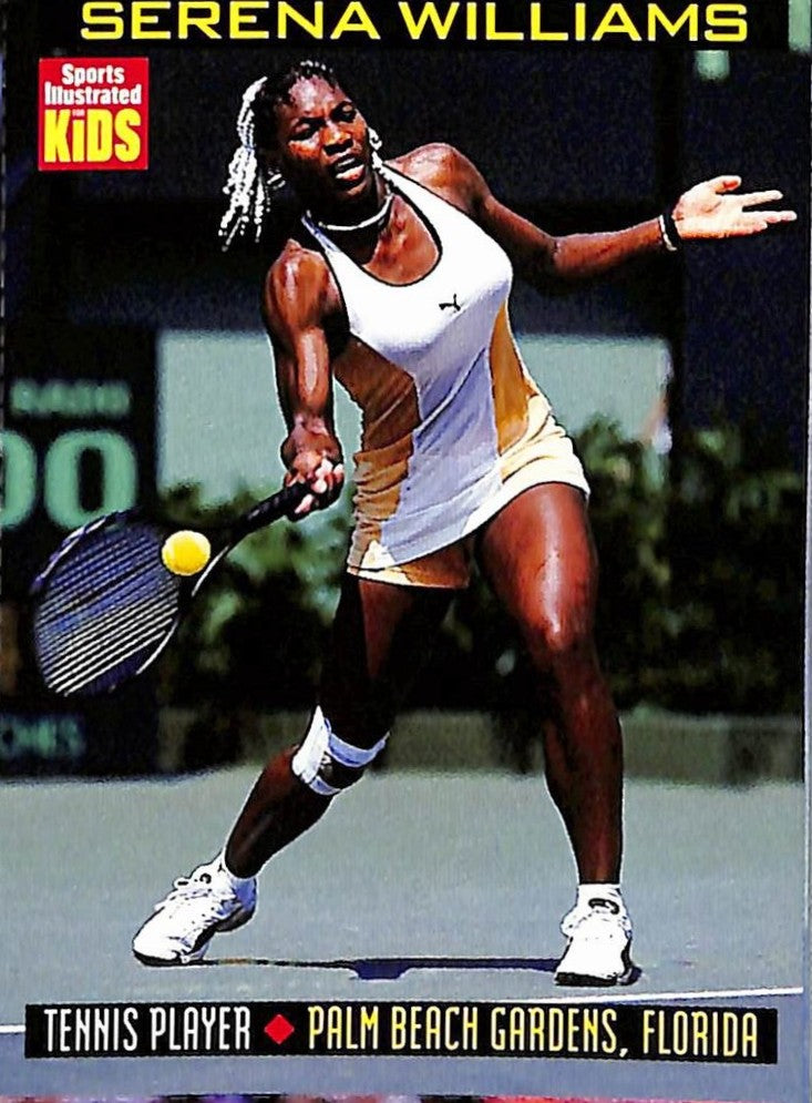 1999 Sports Illustrated for Kids Newsstand w/ Cards Serena Williams RC 211215