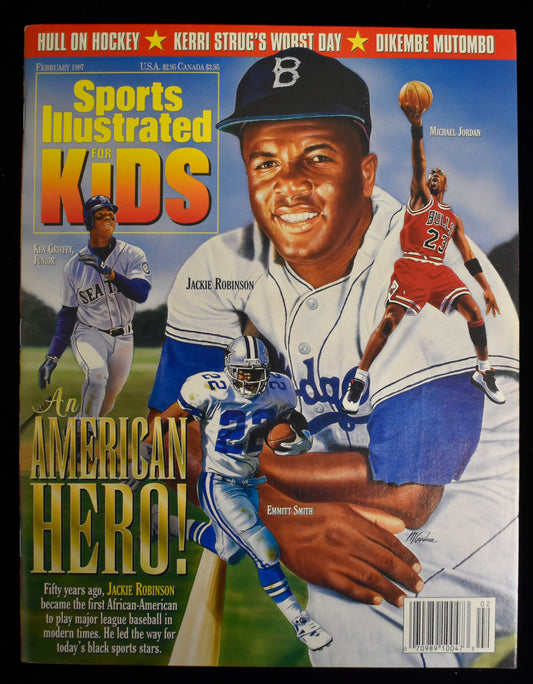 1997 Sports Illustrated for Kids Jordan Newsstand w/ Cards Kobe Bryant RC 211216