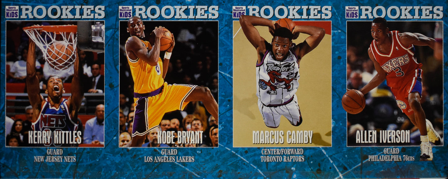 1997 Sports Illustrated for Kids Jordan Newsstand w/ Cards Kobe Bryant RC 211218