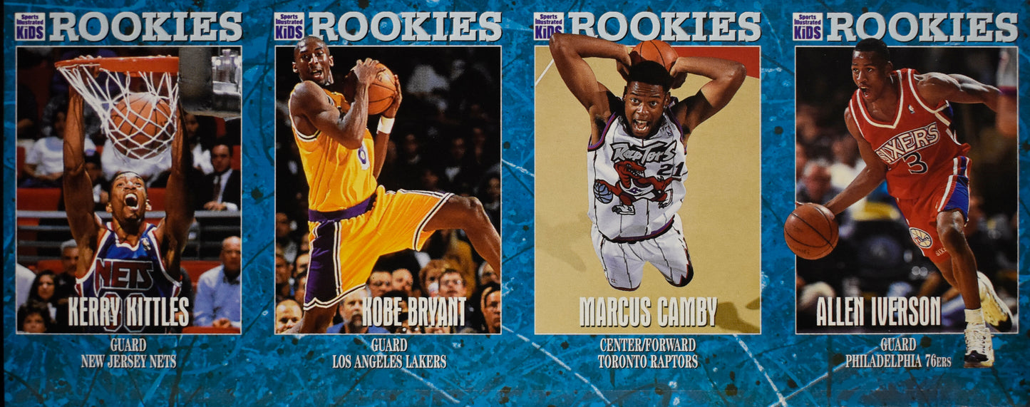 1997 Sports Illustrated for Kids Jordan Newsstand w/ Cards Kobe Bryant RC 211220