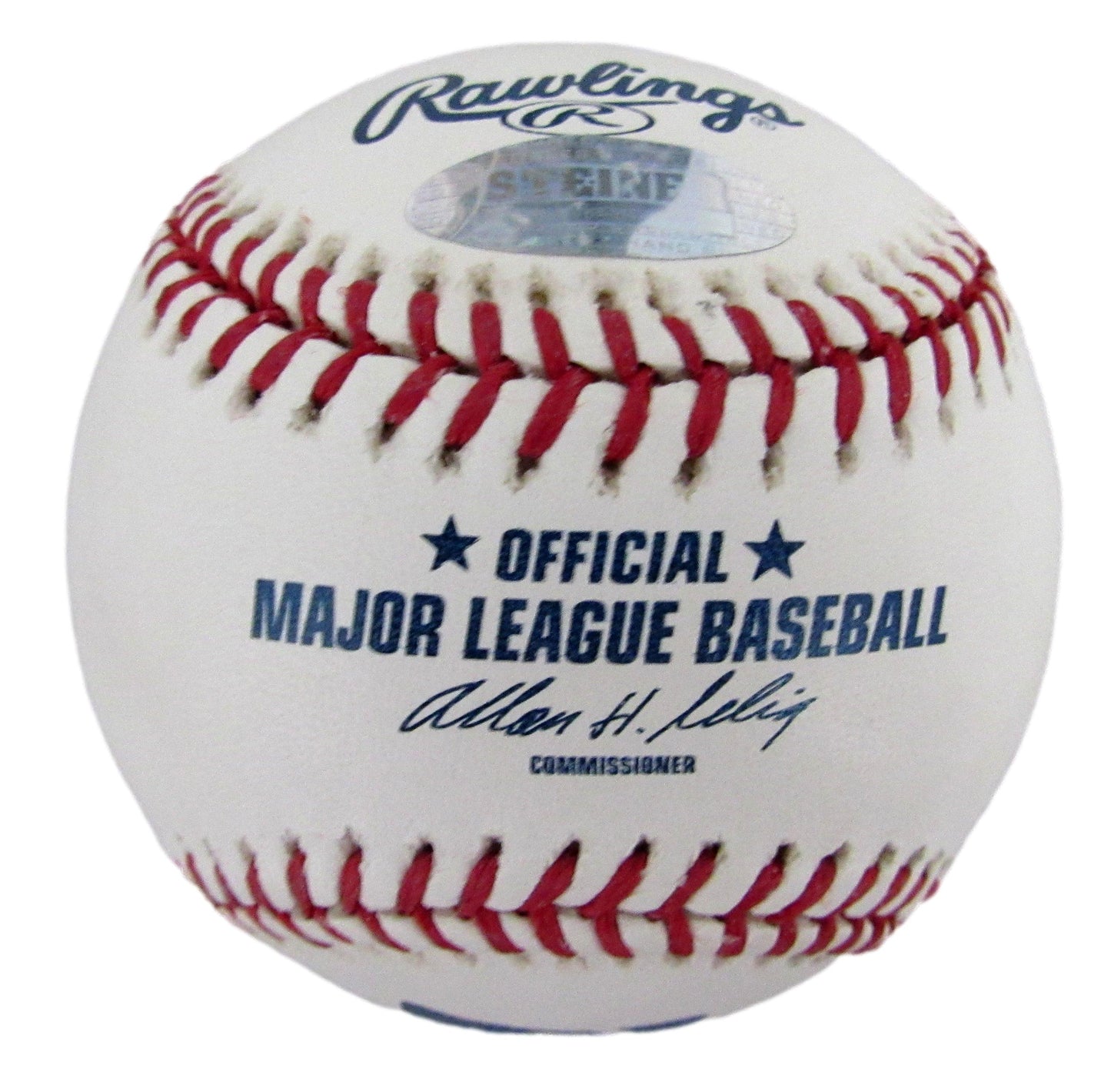 Bud Harrelson Signed/Inscr OML Baseball New York Mets Steiner/MLB Holo   210221