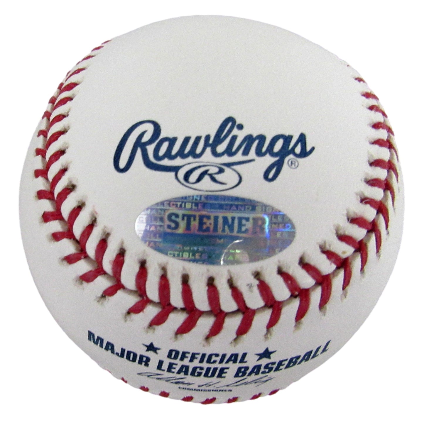 Bud Harrelson Signed/Inscr OML Baseball New York Mets Steiner/MLB Holo   210221