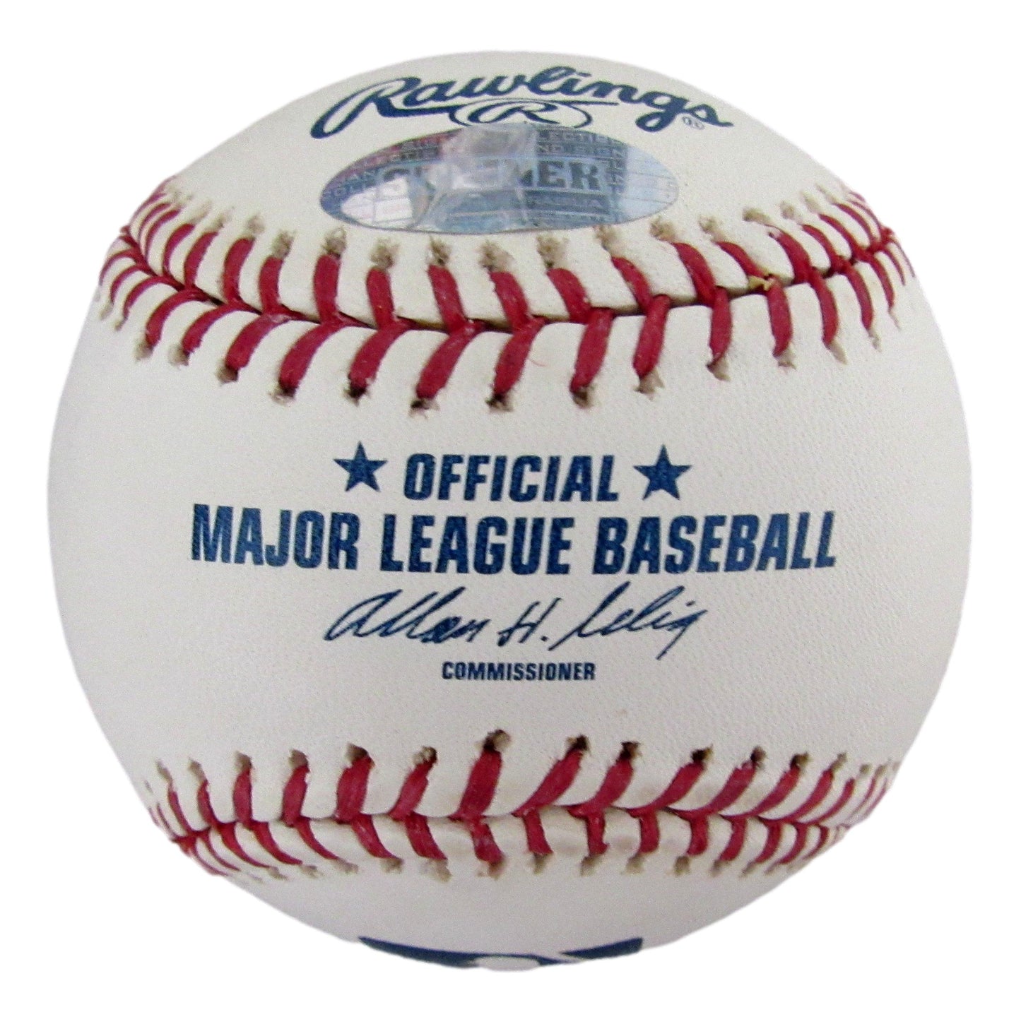 Jesse Orosco Signed/Inscr OML Baseball New York Mets Steiner/MLB Holo   210222