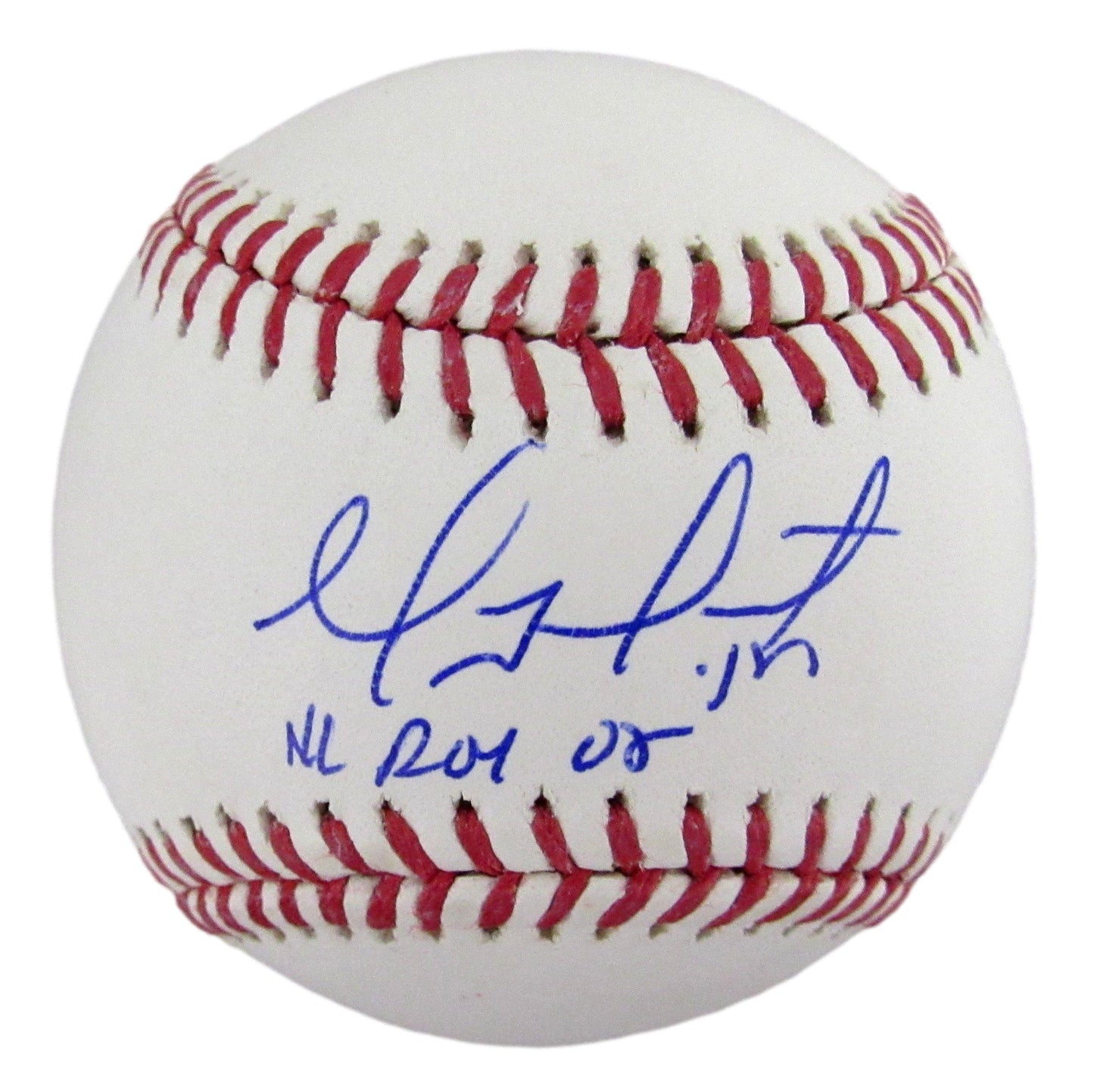 Geovany Soto Signed/Inscribed OML Baseball Chicago Cubs Schwarts   210223
