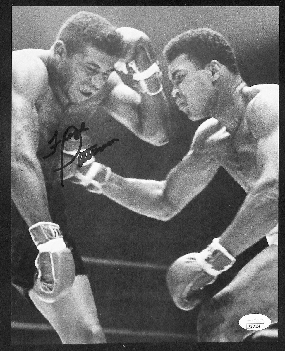 Floyd Patterson Signed/Autographed B&W Magazine Page Boxing JSA 210715