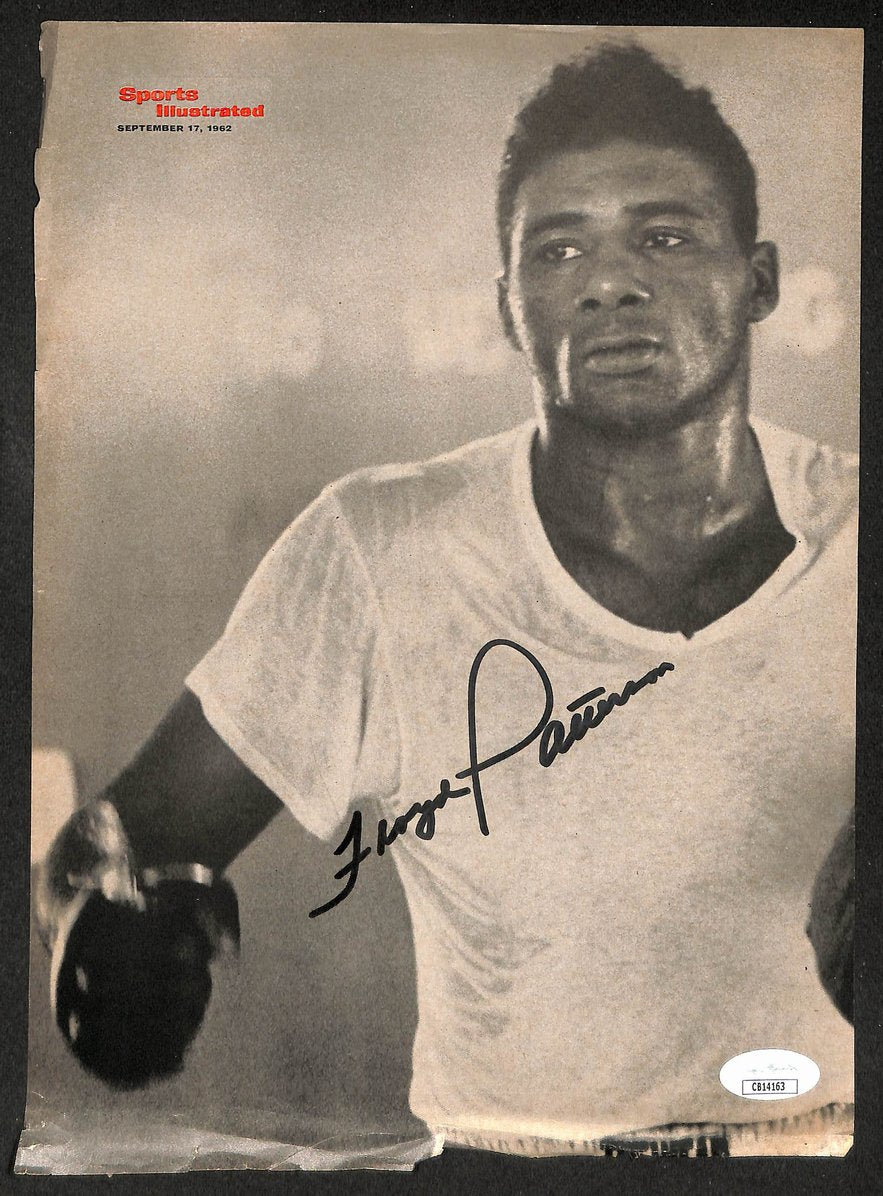 Floyd Patterson Signed/Autographed 1962 Sports Illustrated Page Boxing JSA 10716