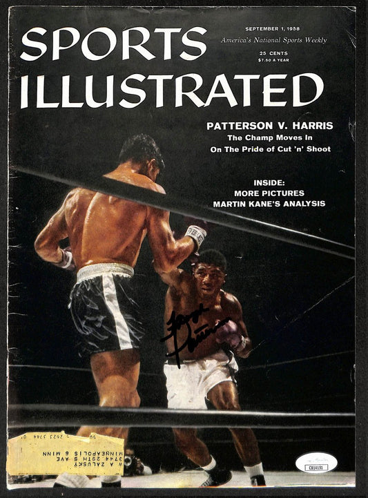 Floyd Patterson Signed/Autographed 1958 Sports Illustrated Cover Boxing JSA 0728