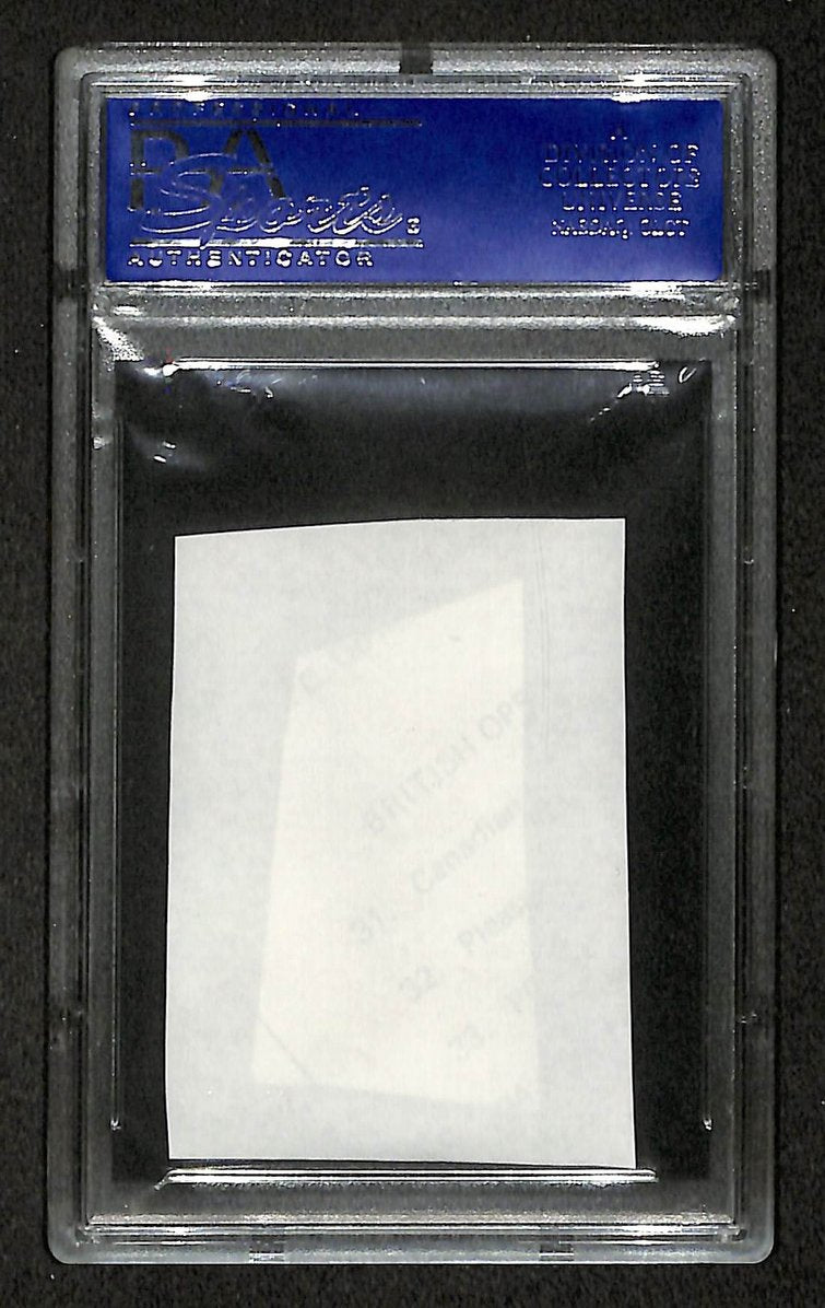 Arnold Palmer Signed/Autographed Cut Signature Golf HOF PSA/DNA 210739