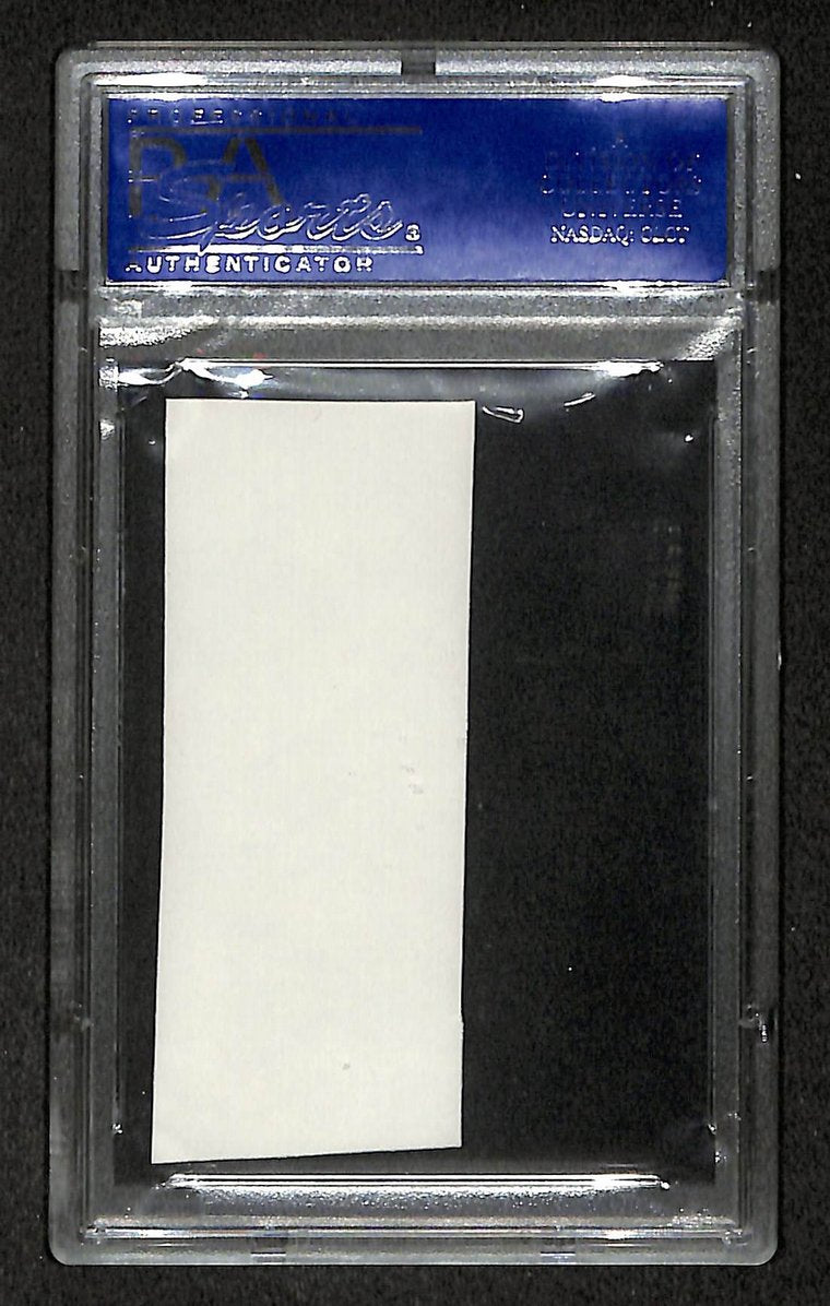 Arnold Palmer Signed/Autographed Cut Signature Golf HOF PSA/DNA 210740